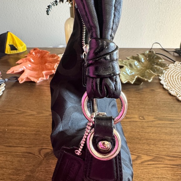 Coach Kristin Op Art Sateen Hobo Bag - Picture 3 of 7